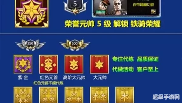 cf等级经验表