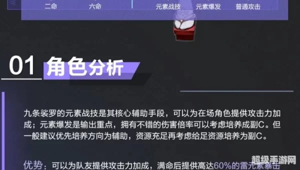 九条裟罗武器和圣遗物